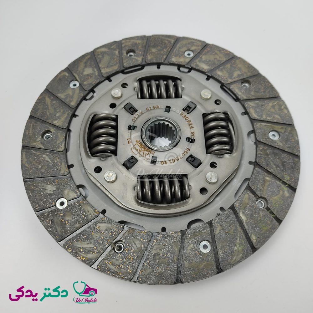 کیت کلاچ رانایی شامل دیسک، صفحه و بلبرینگ شرکتی ایساکو اصل 0670304399 - تصویر 5